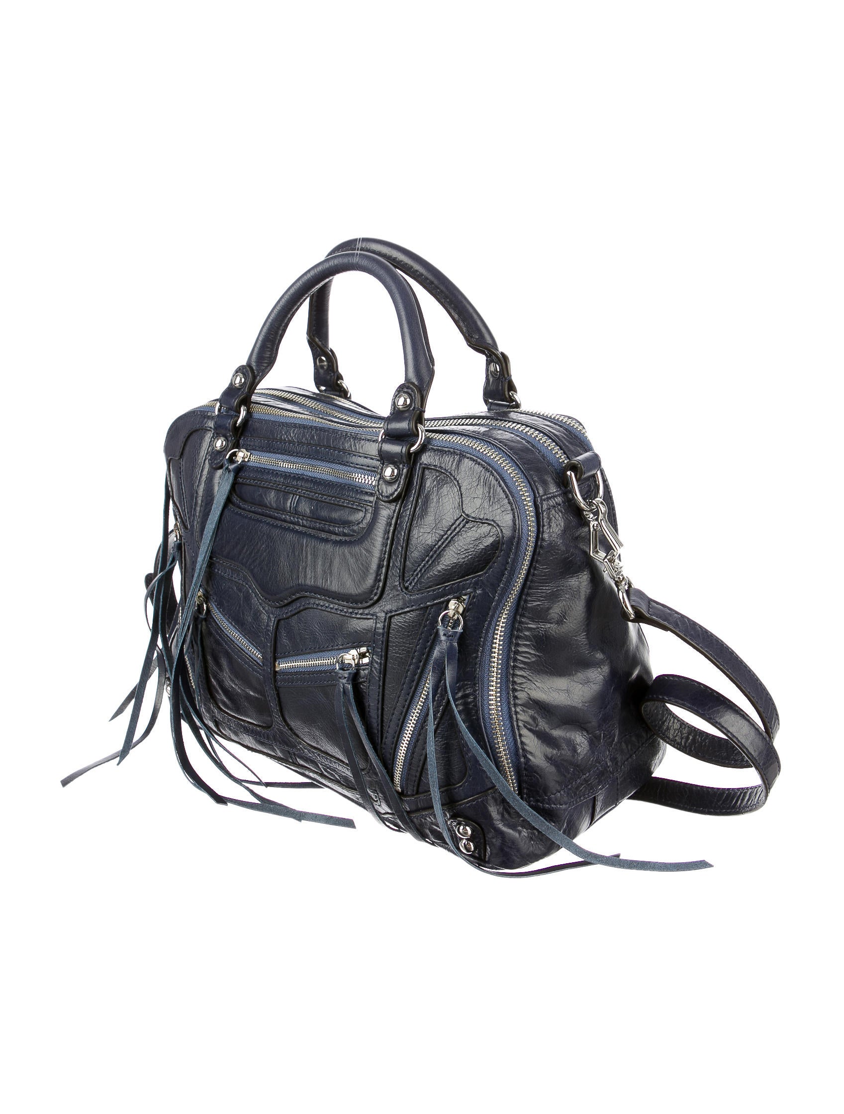 Rebecca Minkoff Tri Zip Jealous Satchel w/ Tags - Blue Satchels