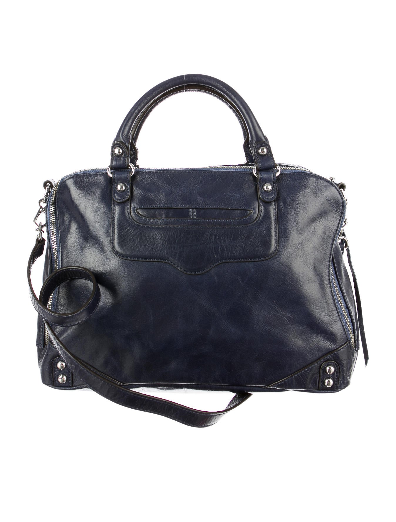 フランツ・チゼック展 Rebecca Minkoff Tri Zip Jealous Satchel w/ Tags - Blue Satchels