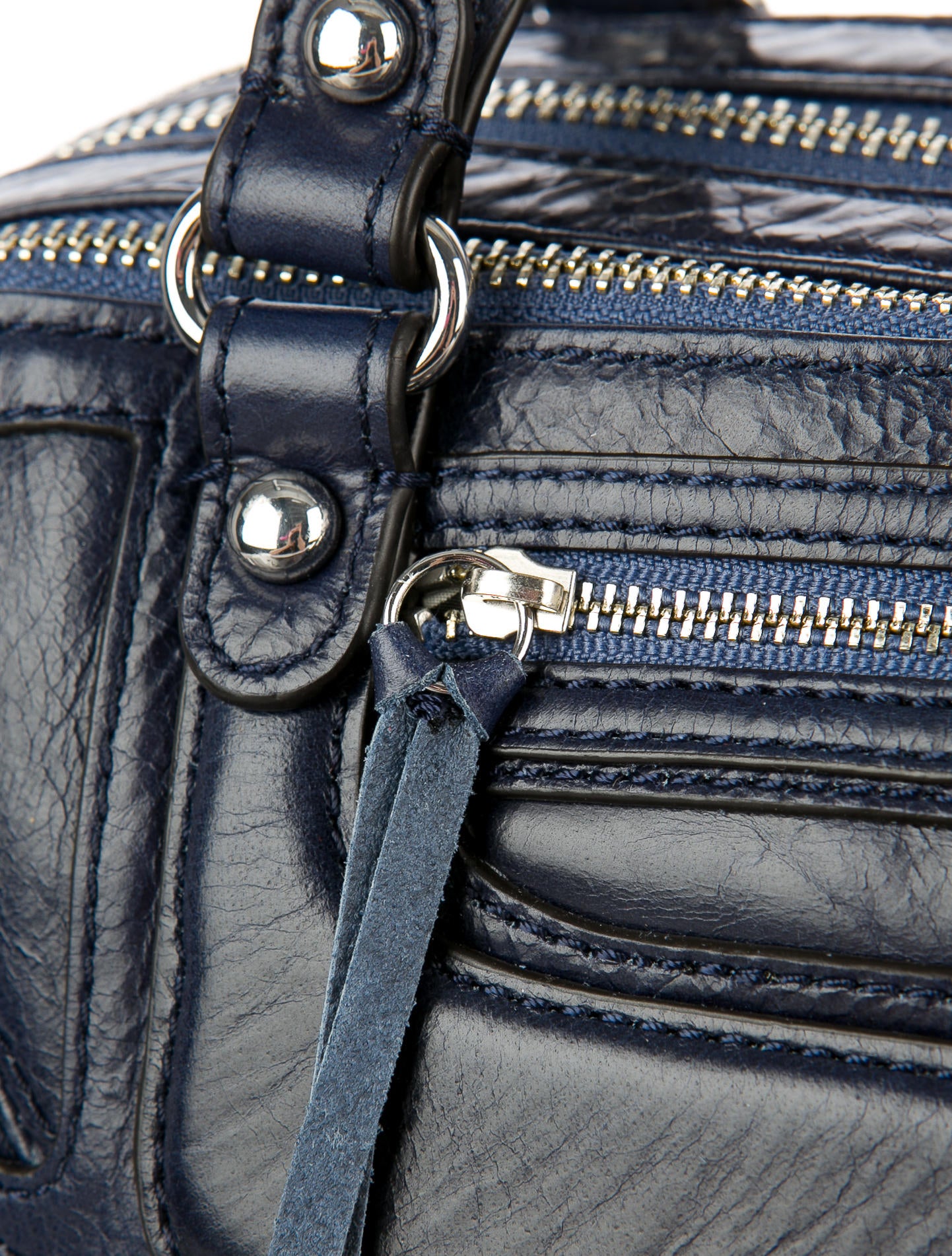 Rebecca Minkoff Tri Zip Jealous Satchel w/ Tags - Blue Satchels