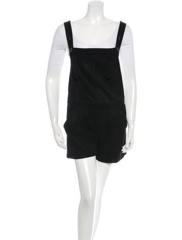 Rebecca Minkoff Laser Cut Overall Romper