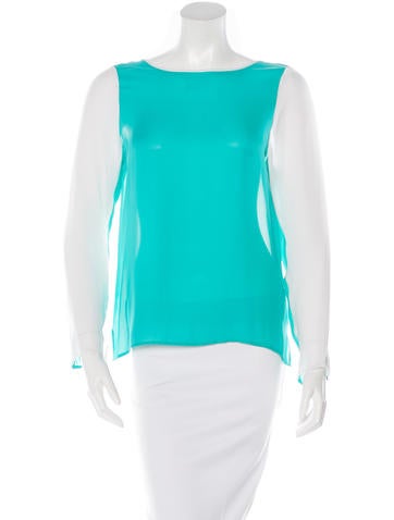 Rebecca Minkoff Leah Silk Top w/ Tags