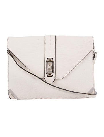 Rebecca Minkoff Pebbled Leather Flap Crossbody