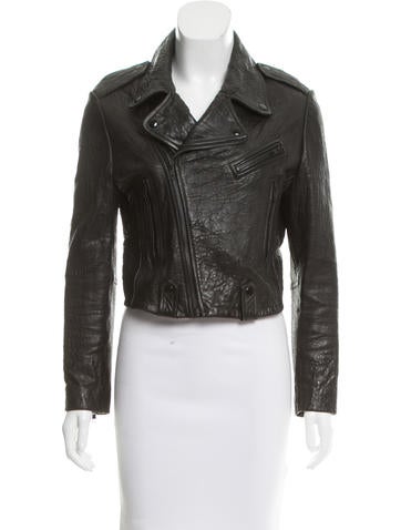Rebecca Minkoff Cropped Leather Jacket