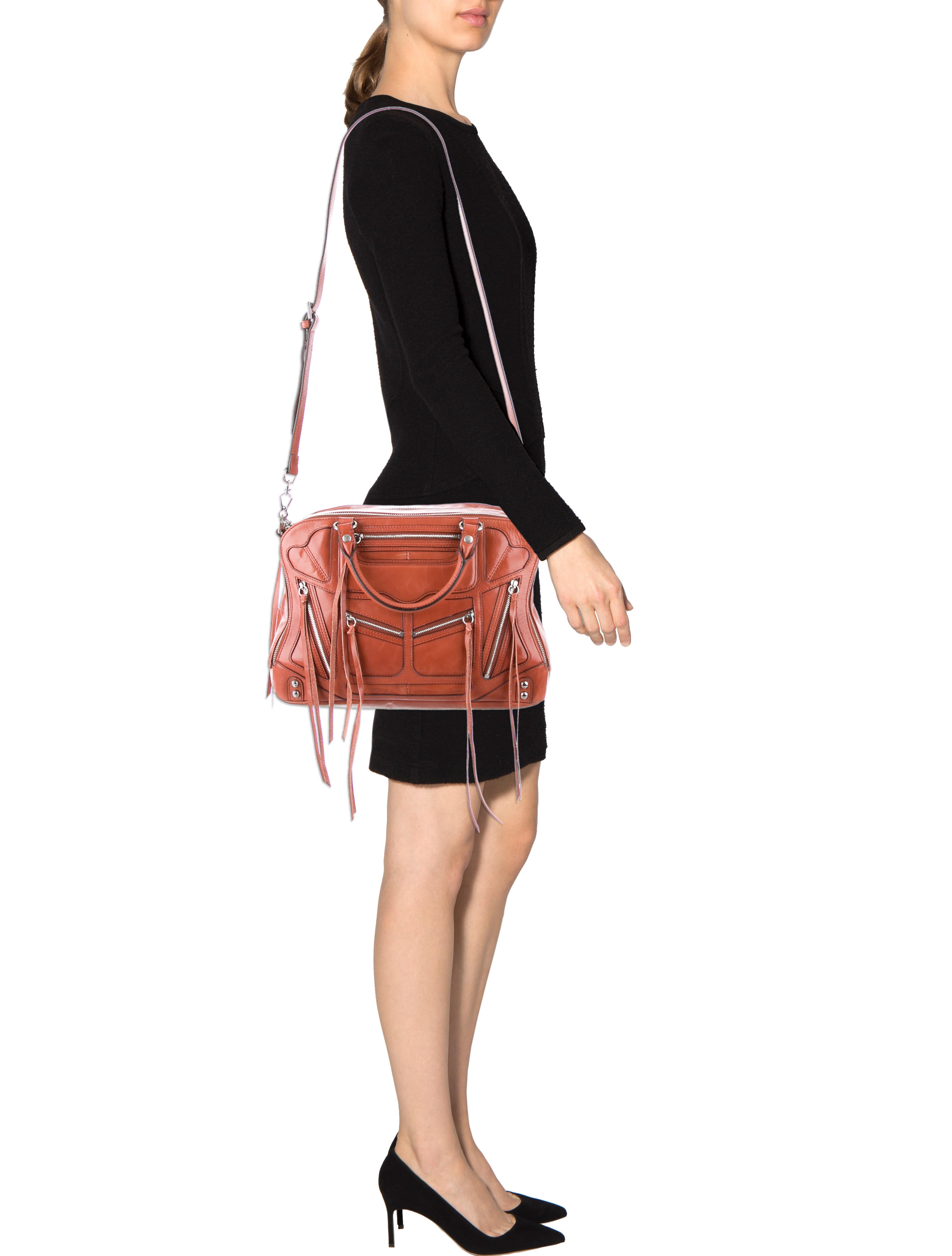 Rebecca Minkoff Tri-Zip Jealous Bag w/ Tags - Orange Satchels