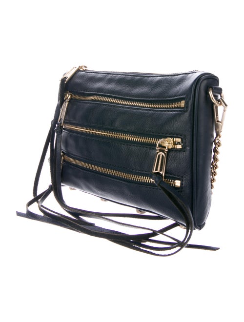 Rebecca Minkoff Three Zip Rocker Crossbody Bag Handbags WRM54958