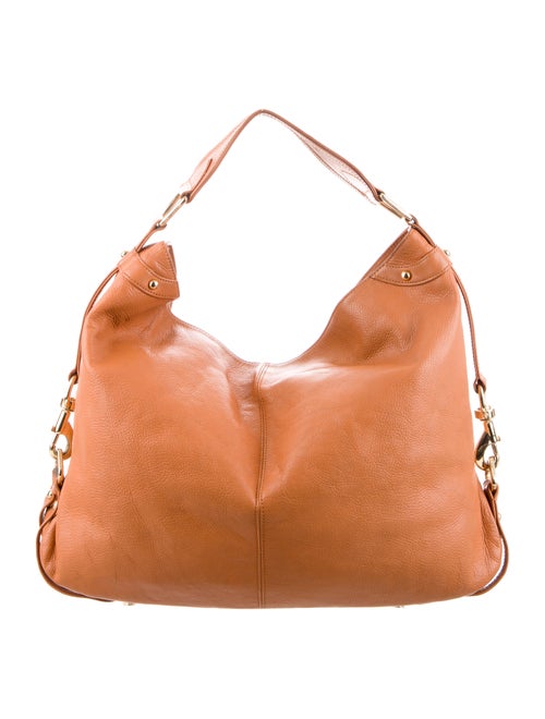 Rebecca Minkoff Grain Leather Hobo Cognac
