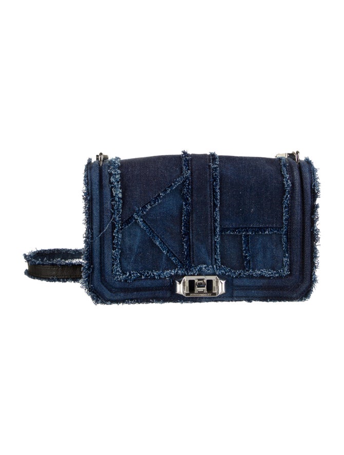 Rebecca Minkoff Love Denim Crossbody Bag Handbags WRM59937 The
