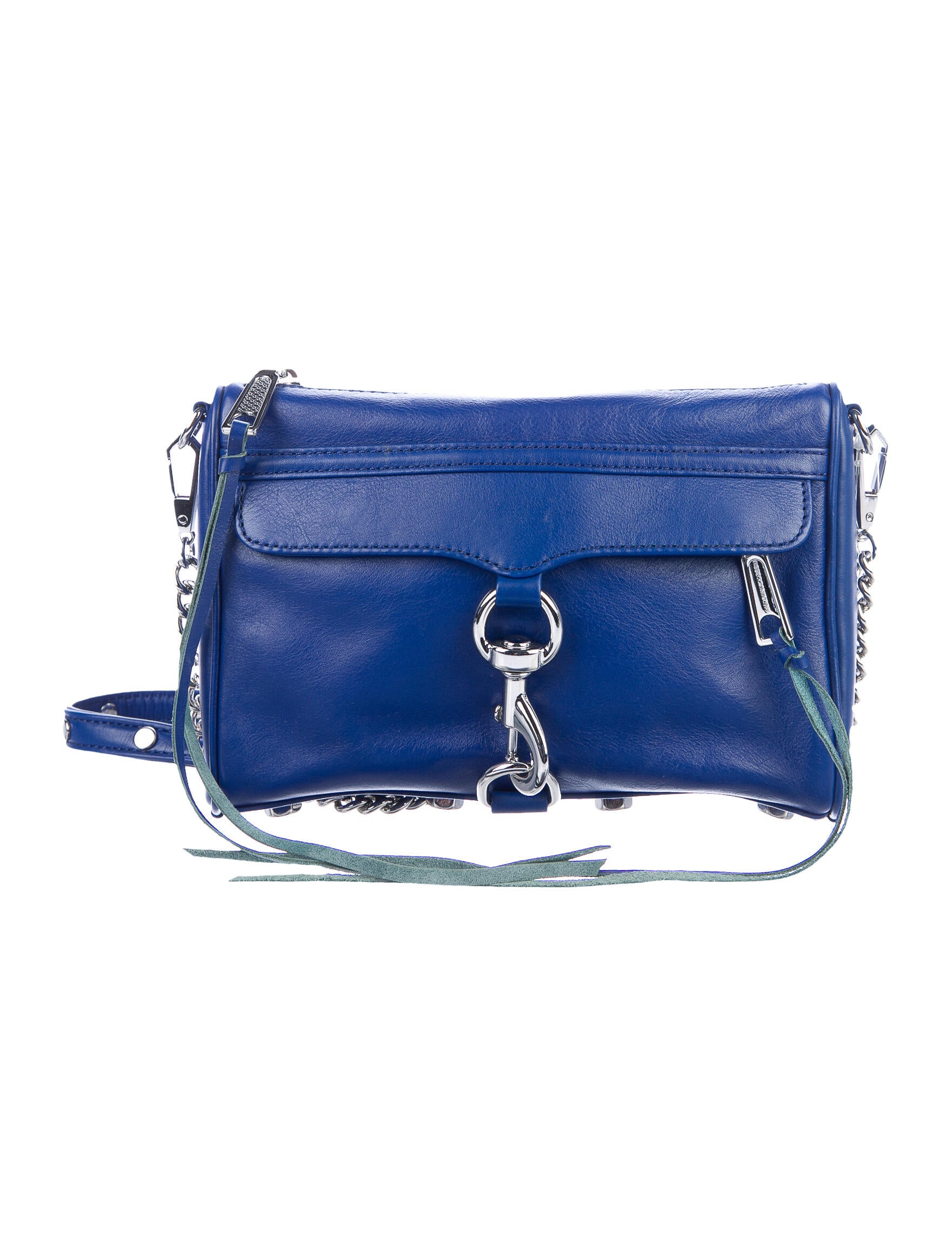 rebecca minkoff mini mac blue