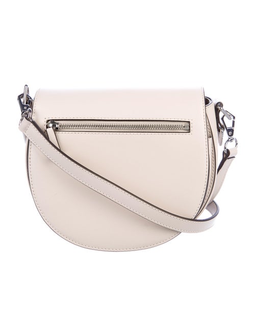 Rebecca Minkoff Leather Crossbody Bag Silver