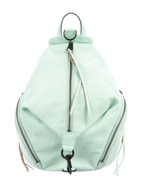 Rebecca Minkoff Leather Julian Backpack Green