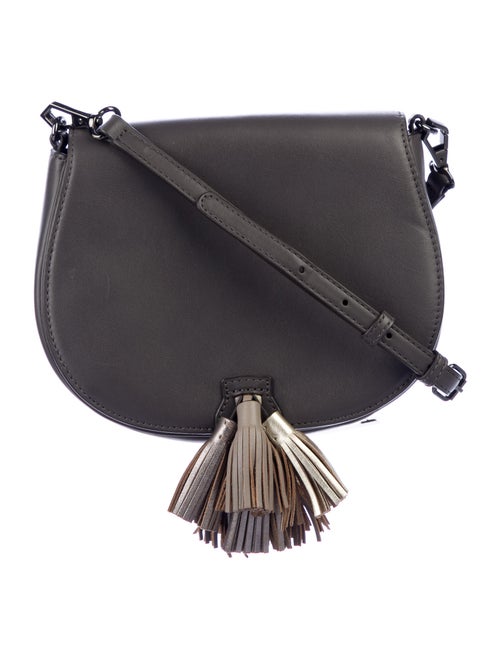 Rebecca Minkoff Leather Crossbody Bag Grey