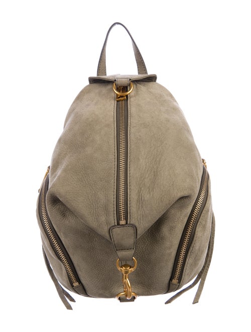 Rebecca Minkoff Suede Julian Backpack Green