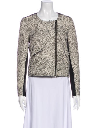 Rebecca Minkoff Tweed Pattern Evening Jacket