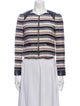 Rebecca Minkoff Striped Evening Jacket