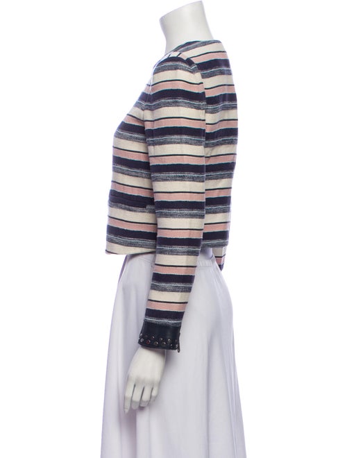 Rebecca Minkoff Striped Evening Jacket