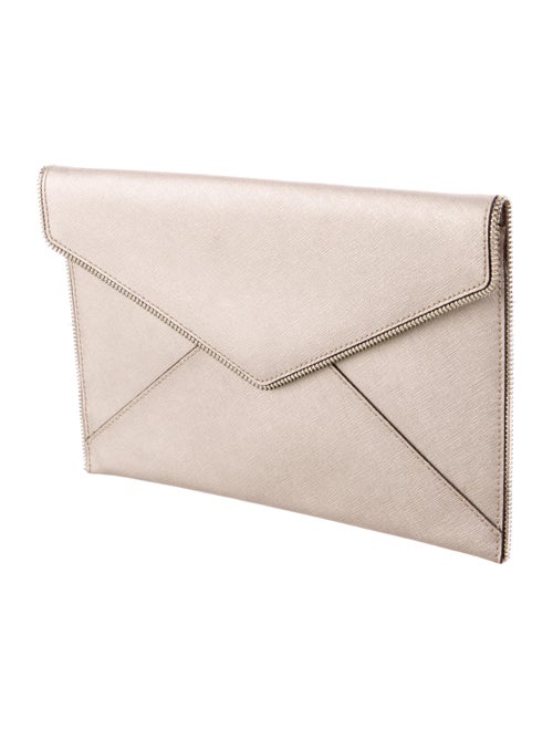 Rebecca Minkoff Saffiano Leather Envelope Clutch