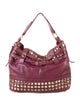 Rebecca Minkoff Leather Studded Hobo Bag