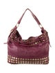 Rebecca Minkoff Leather Studded Hobo Bag