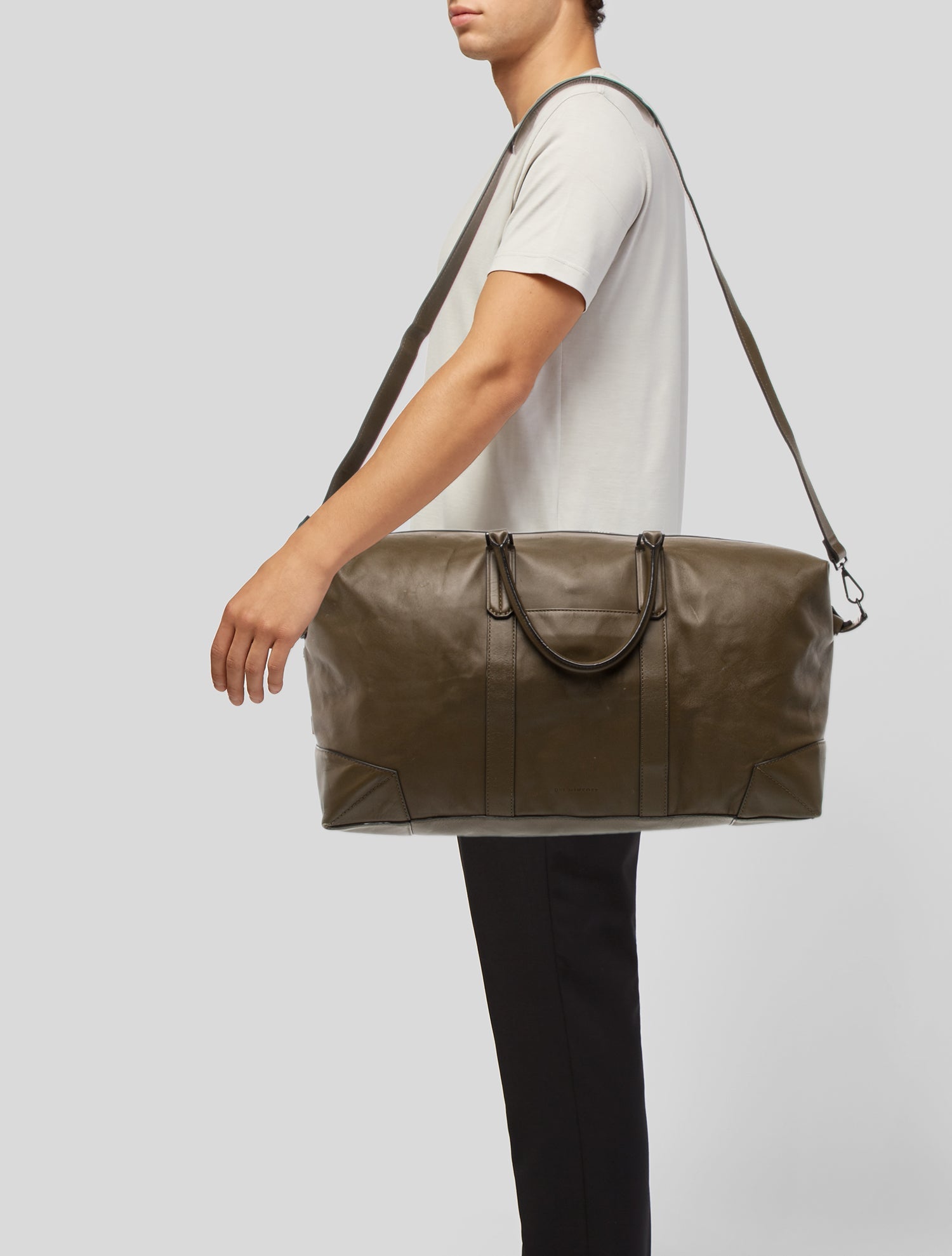 Uri Minkoff Leather Weekender Bag