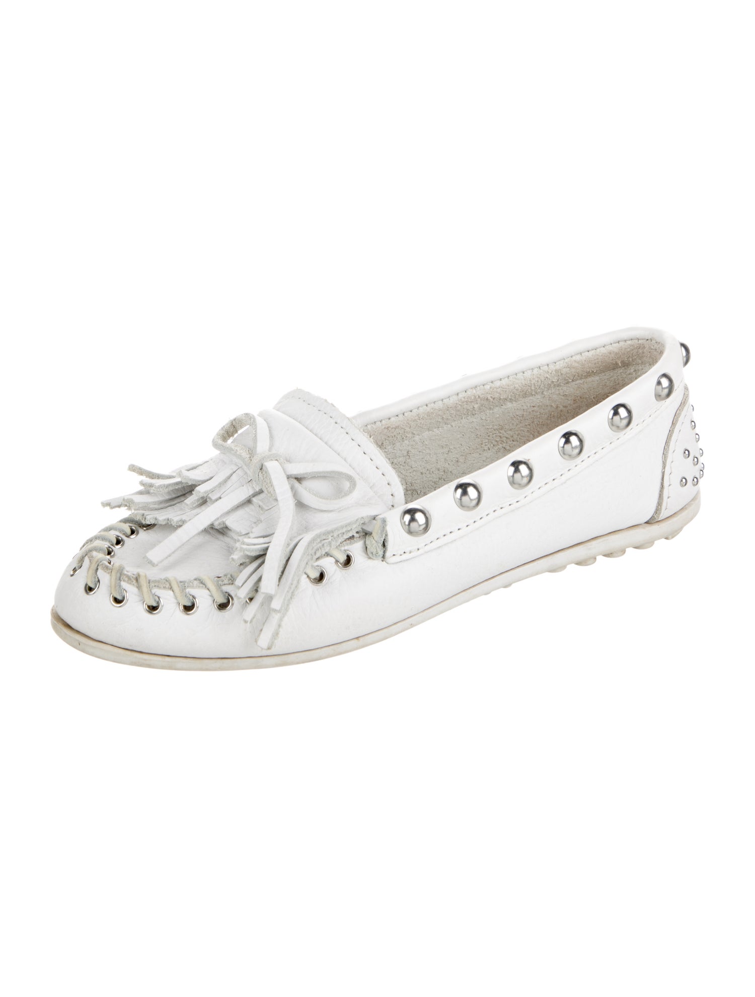 Rebecca Minkoff x Minnetonka Leather Loafers