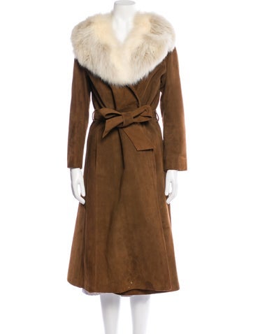 Robert Meshekoff Coats Fur Coat L