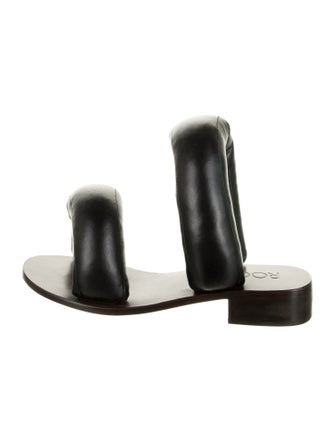 ROOM Leather Slides