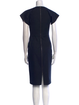 RM Square Neckline Midi Length Dress