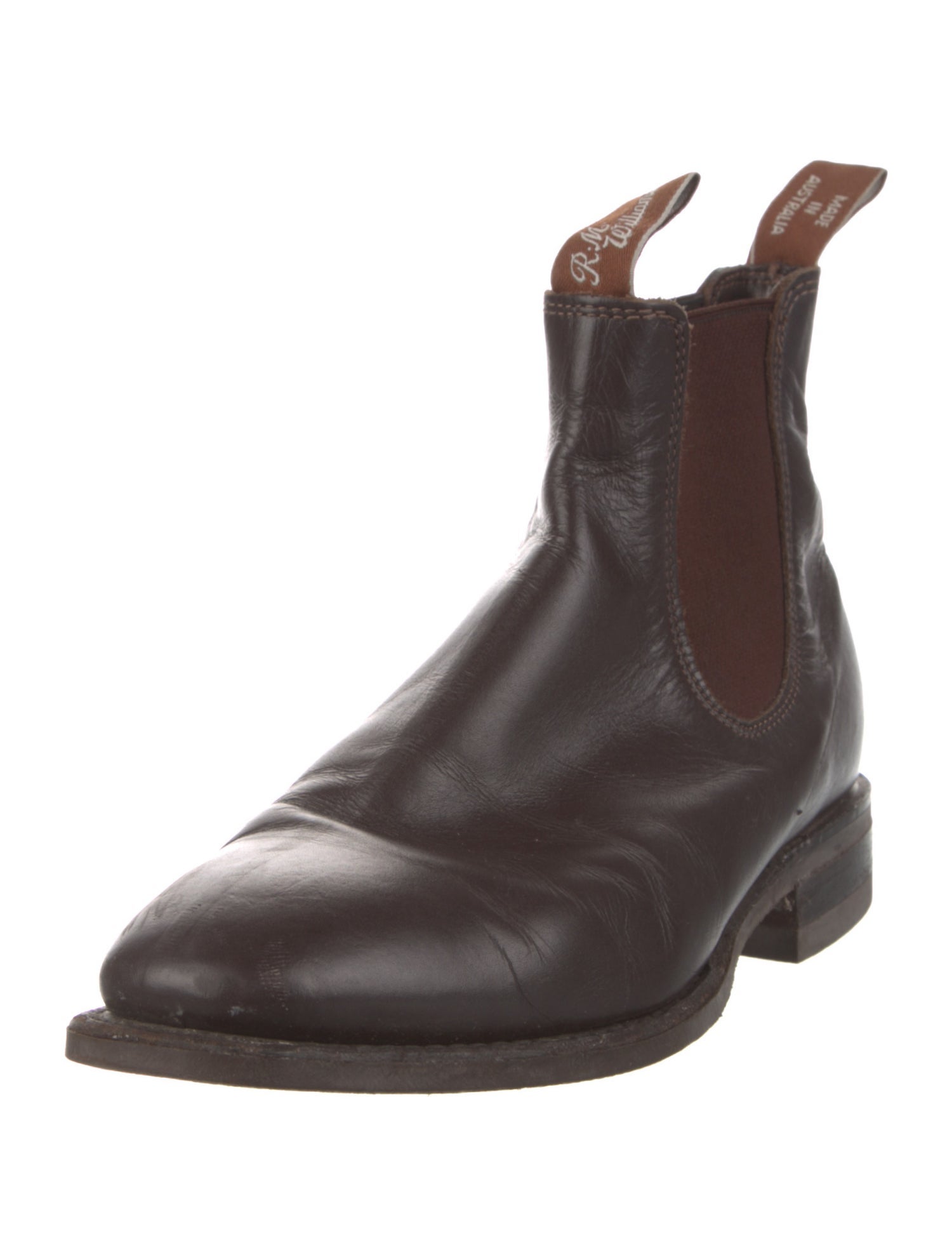 R.M. Williams Leather Chelsea Boots