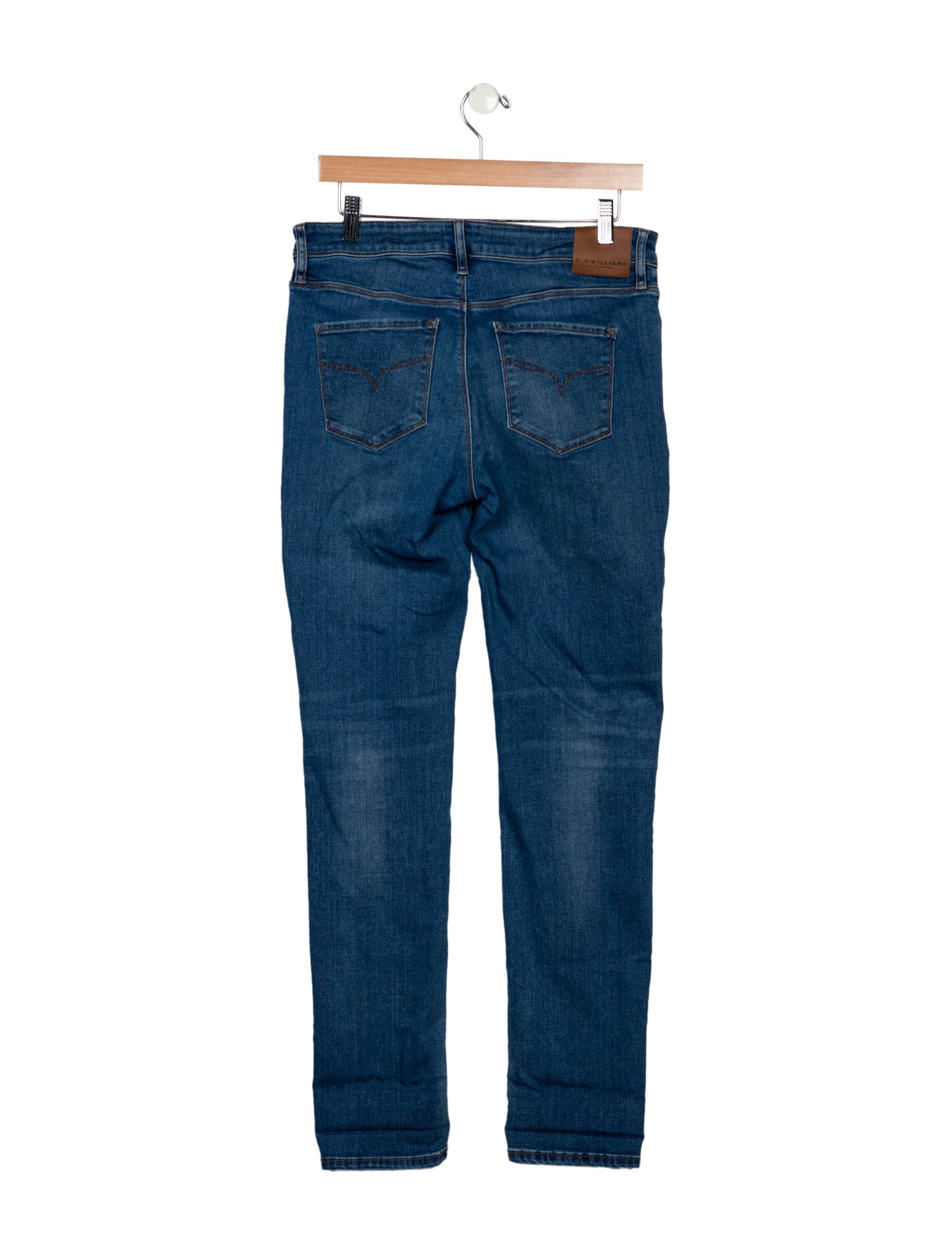 R.M. Williams Mid-Rise Straight Leg Jeans