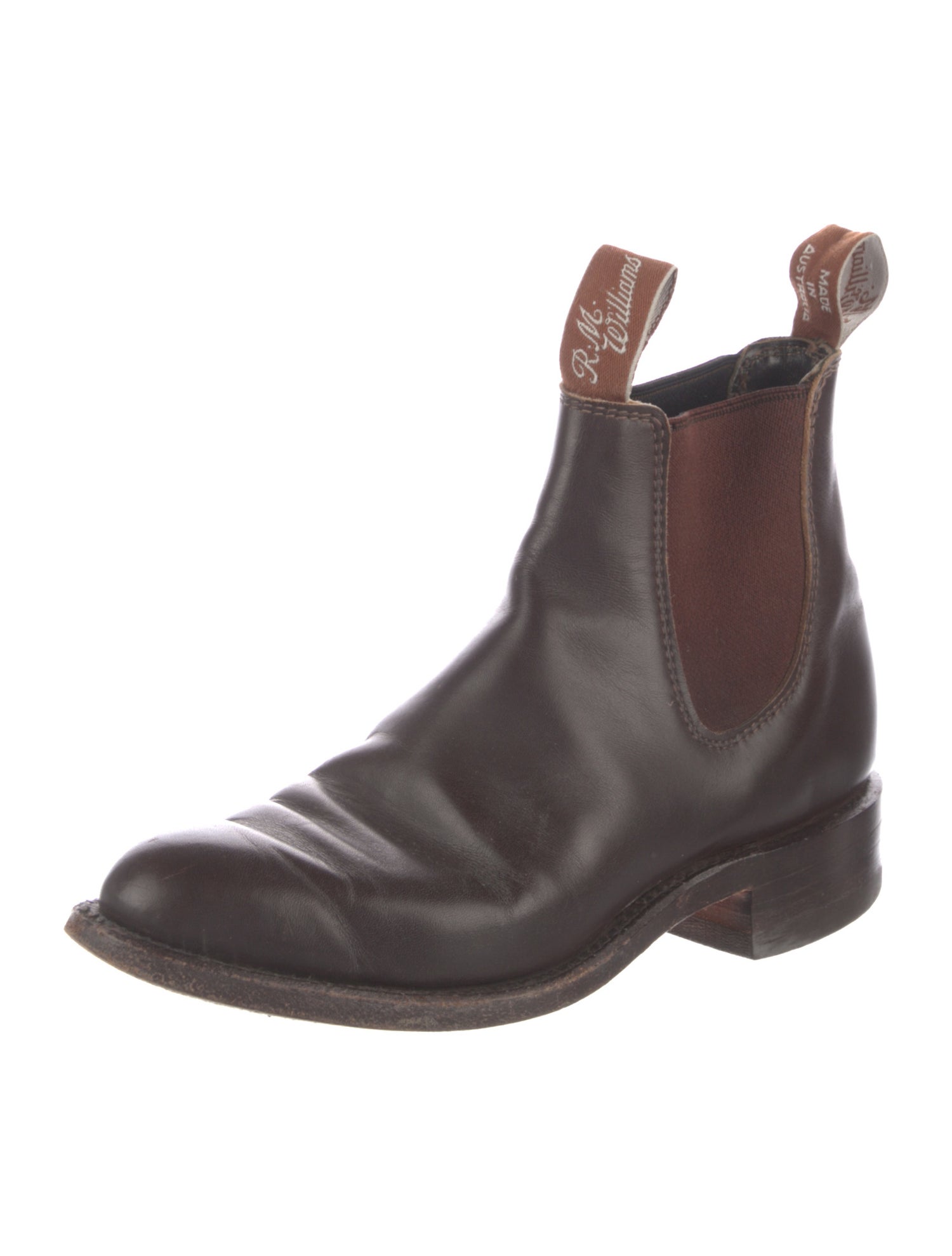 R.M. Williams Leather Chelsea Boots