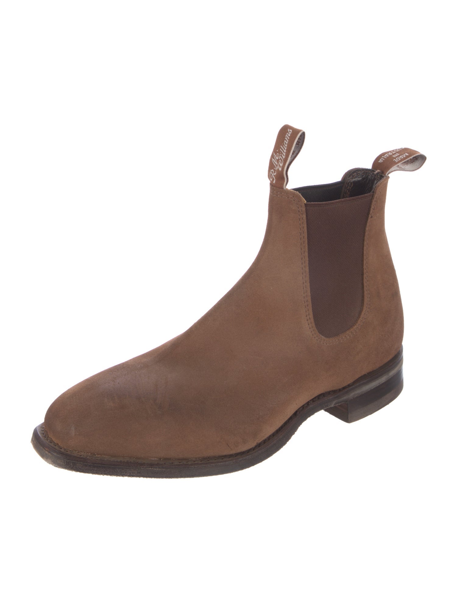 R.M. Williams Suede Chelsea Boots