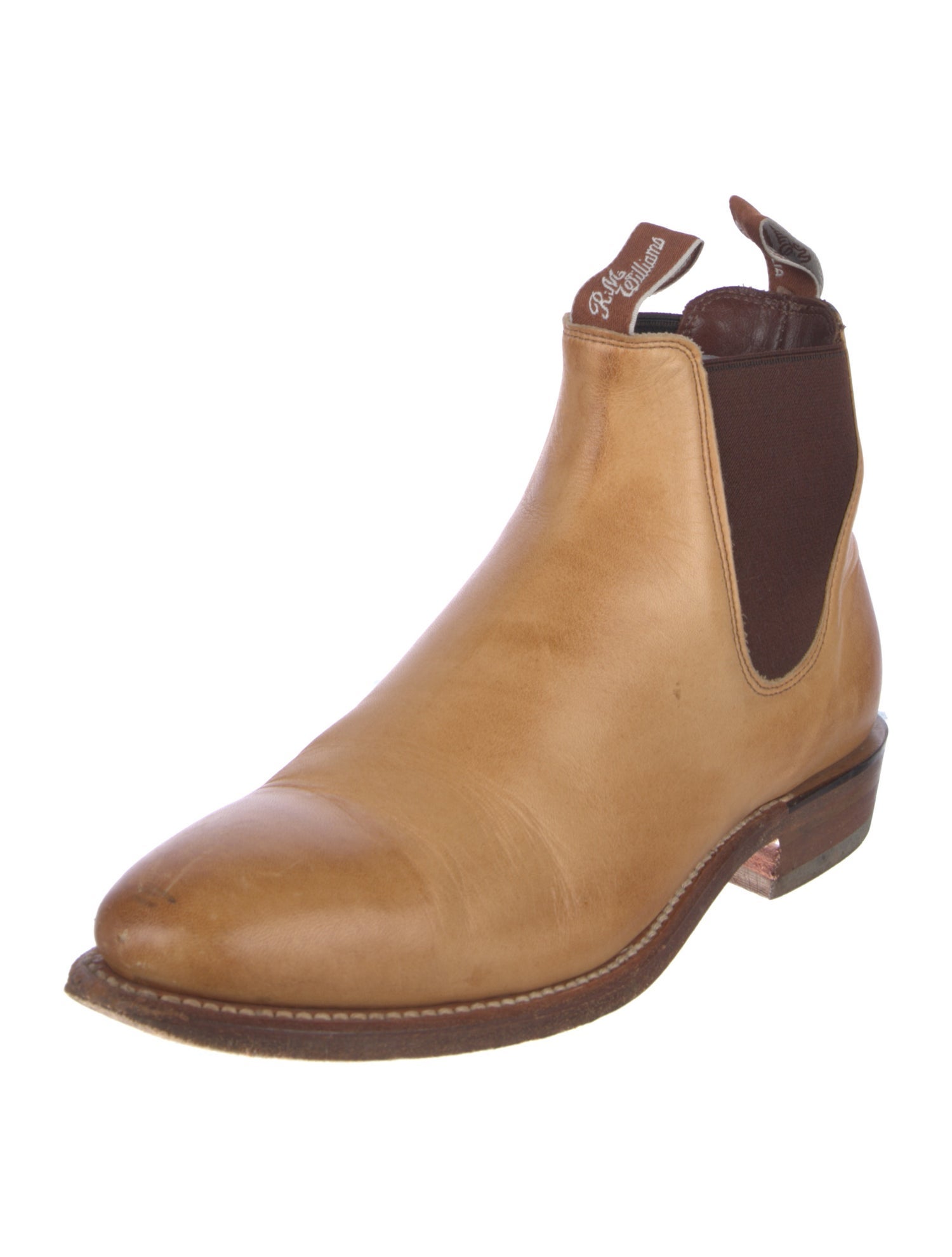 R.M. Williams Leather Chelsea Boots