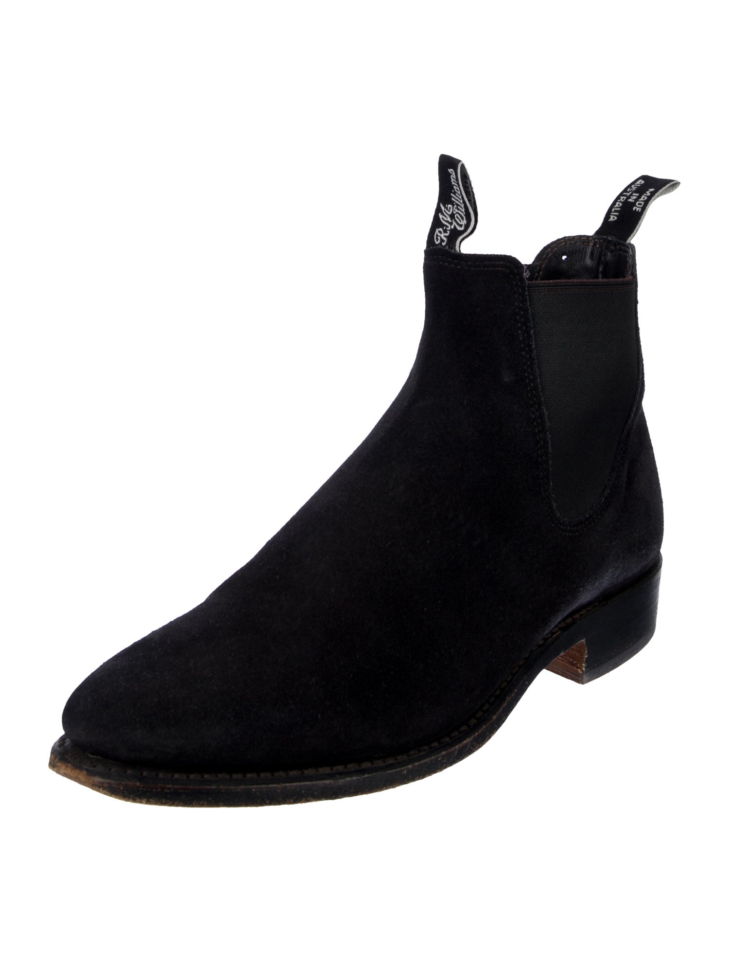 R.M. Williams Suede Chelsea Boots
