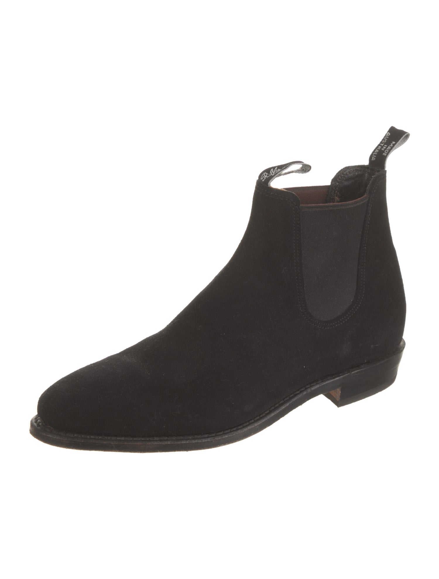 R.M. Williams Suede Chelsea Boots