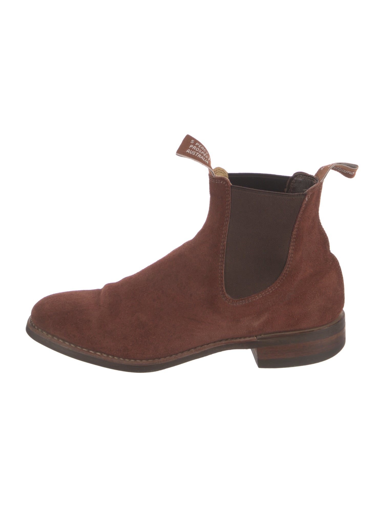 R.M. Williams Suede Chelsea Boots
