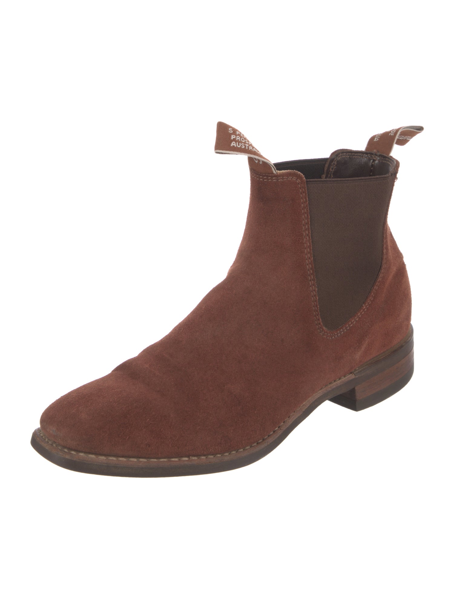 R.M. Williams Suede Chelsea Boots