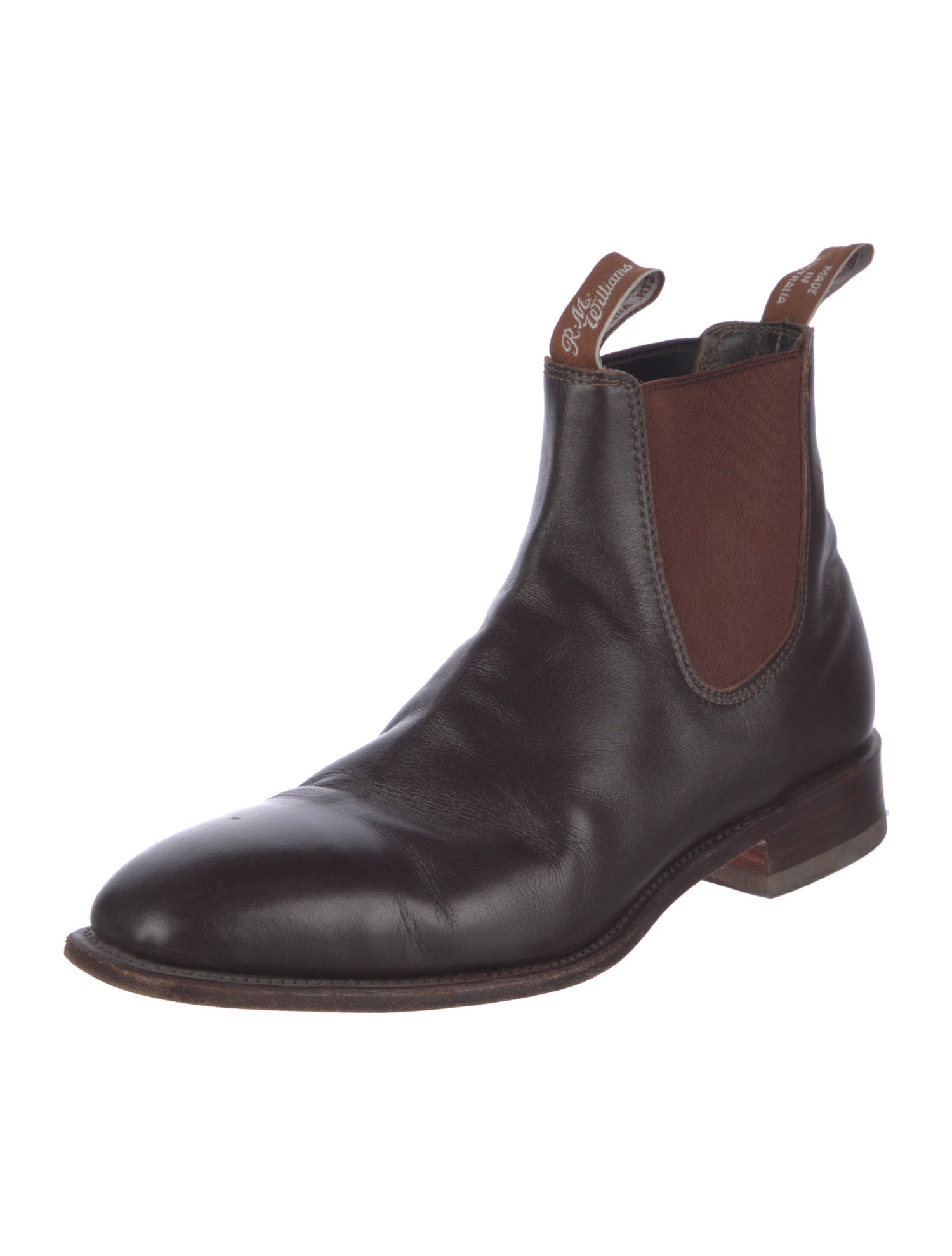 R.M. Williams Leather Chelsea Boots