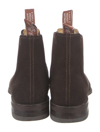 R.M. Williams Suede Chelsea Boots