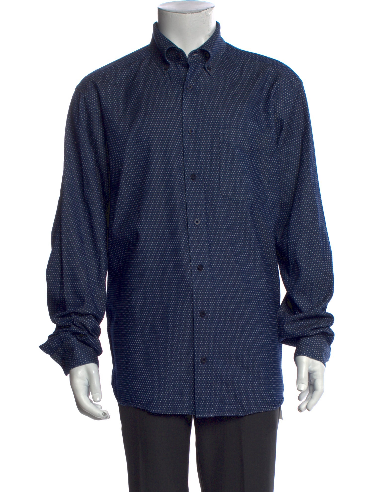 R.M. Williams Polka Dot Print Long Sleeve Shirt