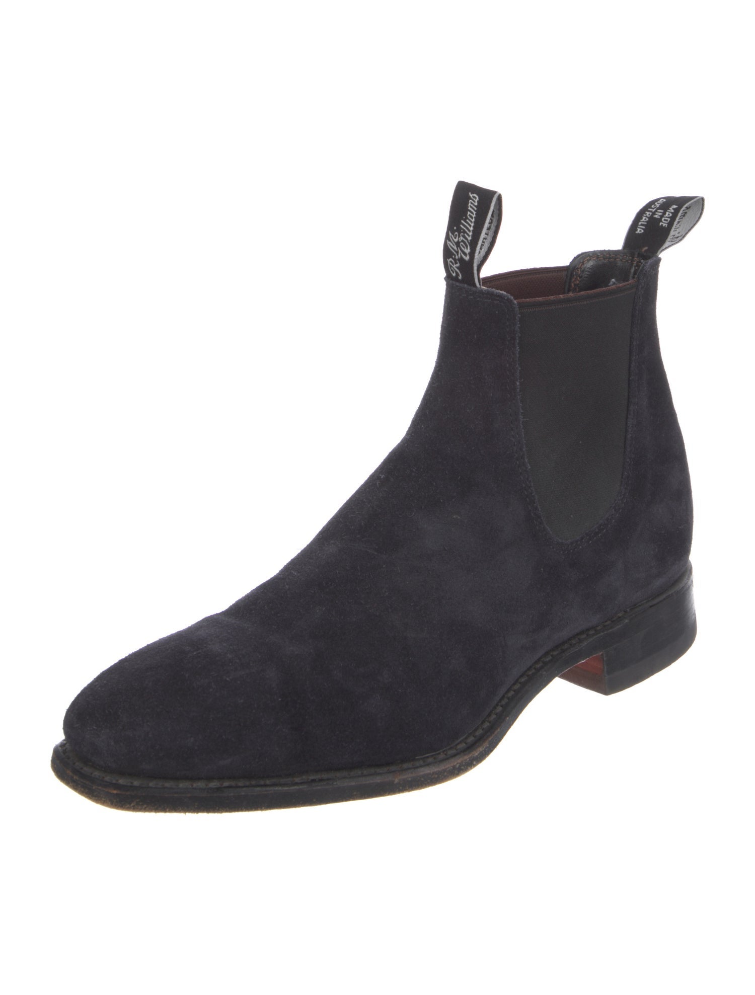R.M. Williams Suede Chelsea Boots