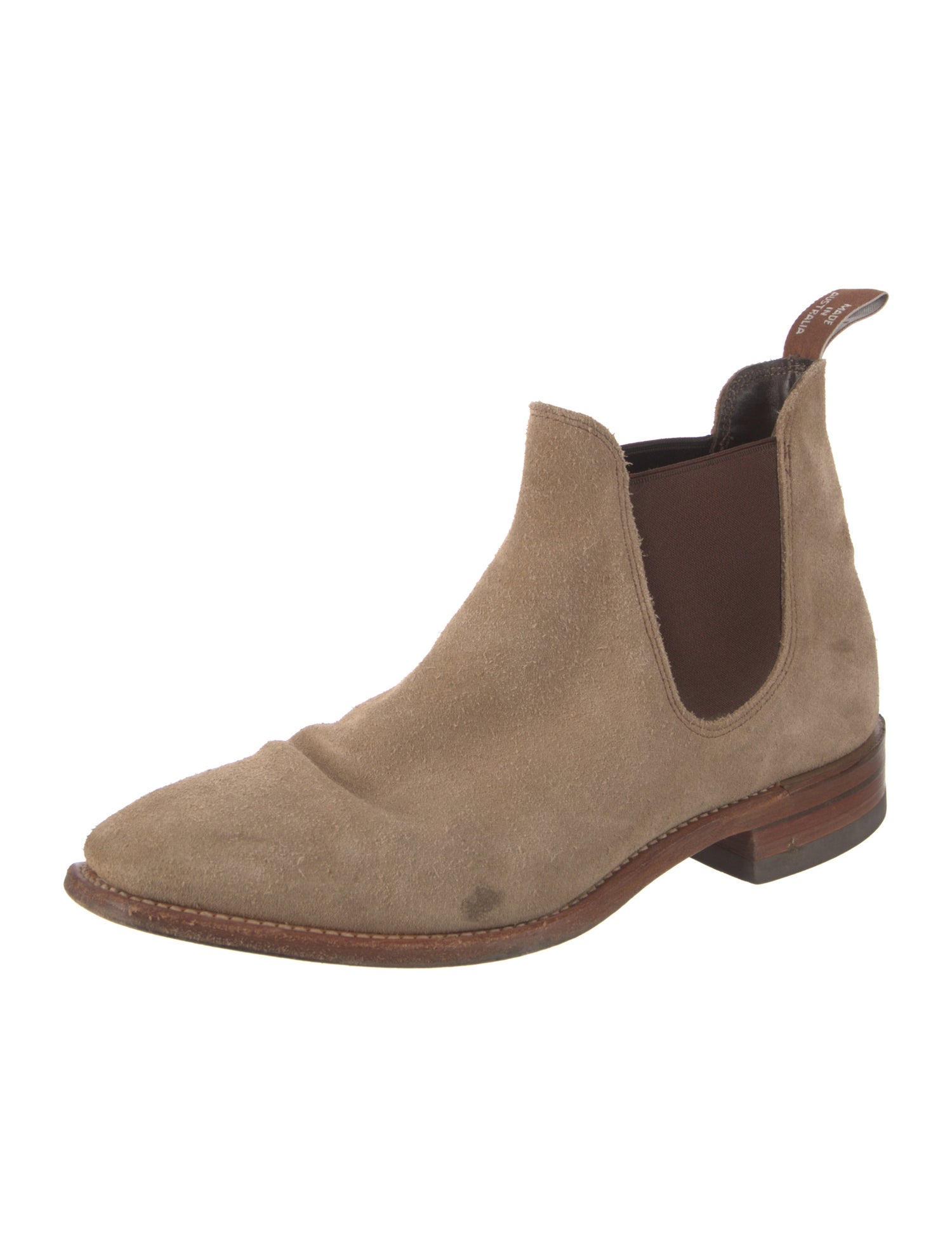 R.M. Williams Suede Chelsea Boots