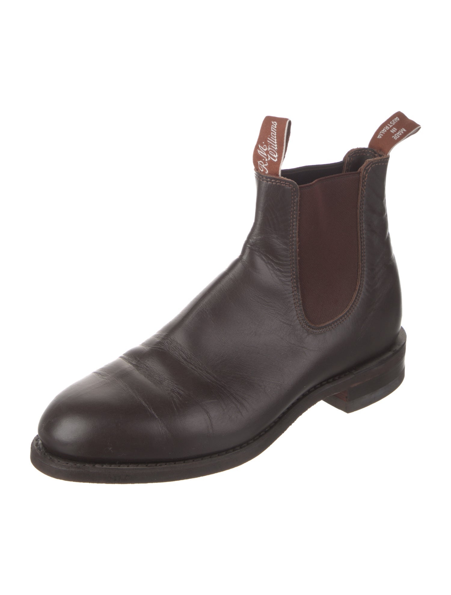 R.M. Williams Leather Chelsea Boots