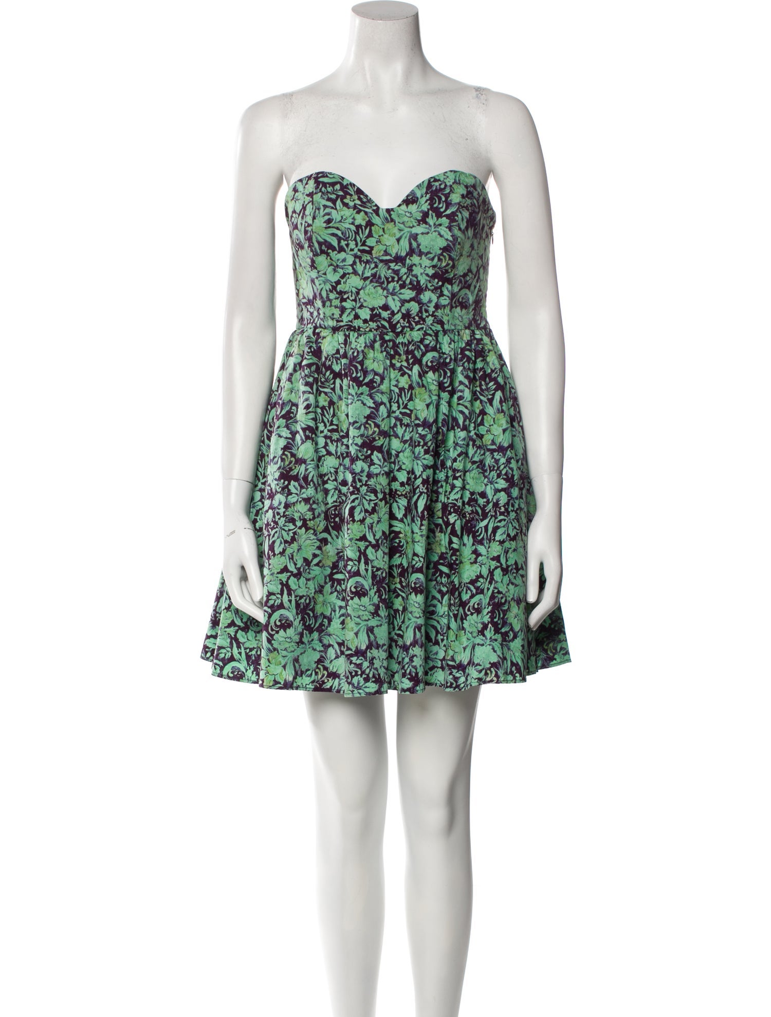 Rachel Antonoff Floral Print Mini Dress
