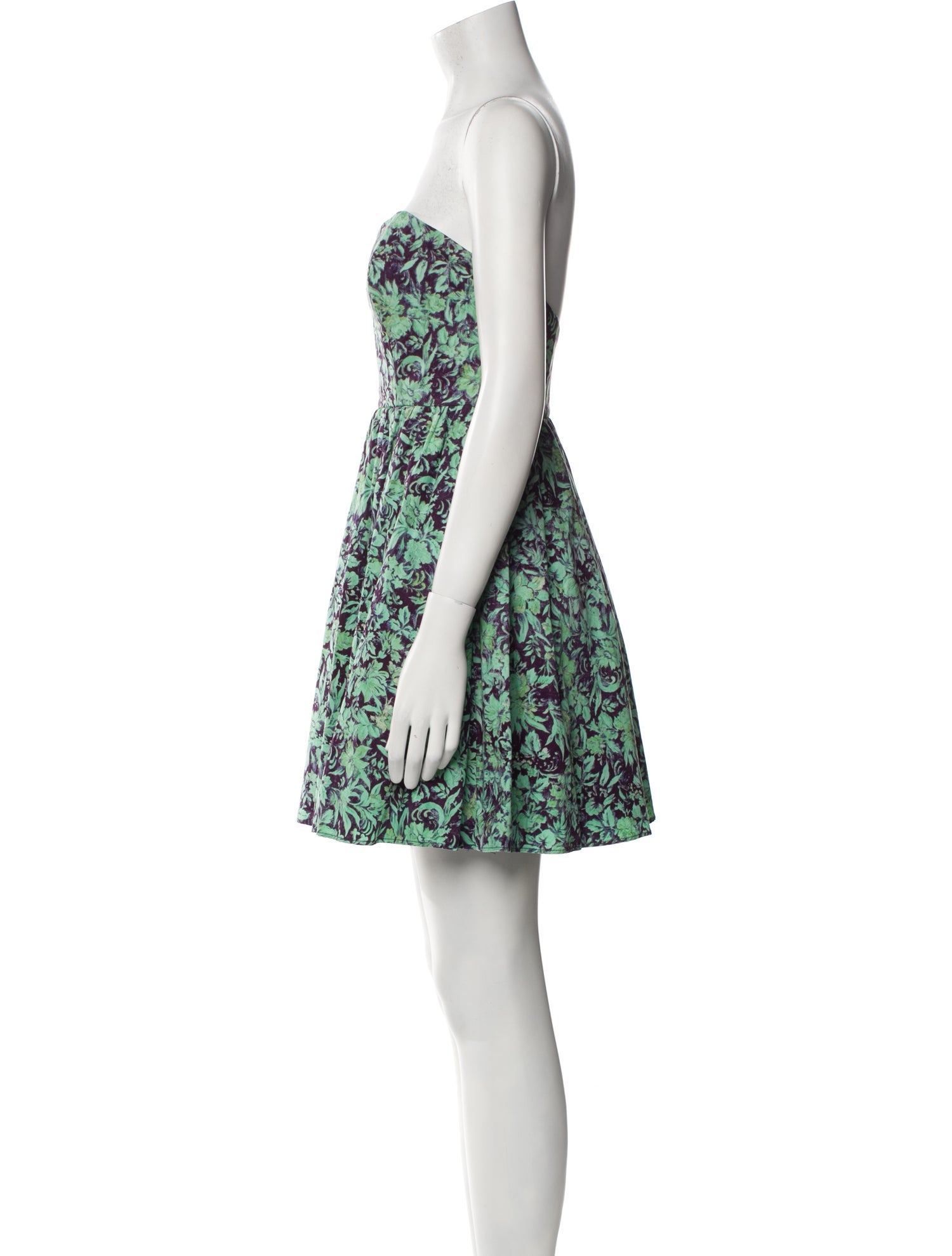 Rachel Antonoff Floral Print Mini Dress