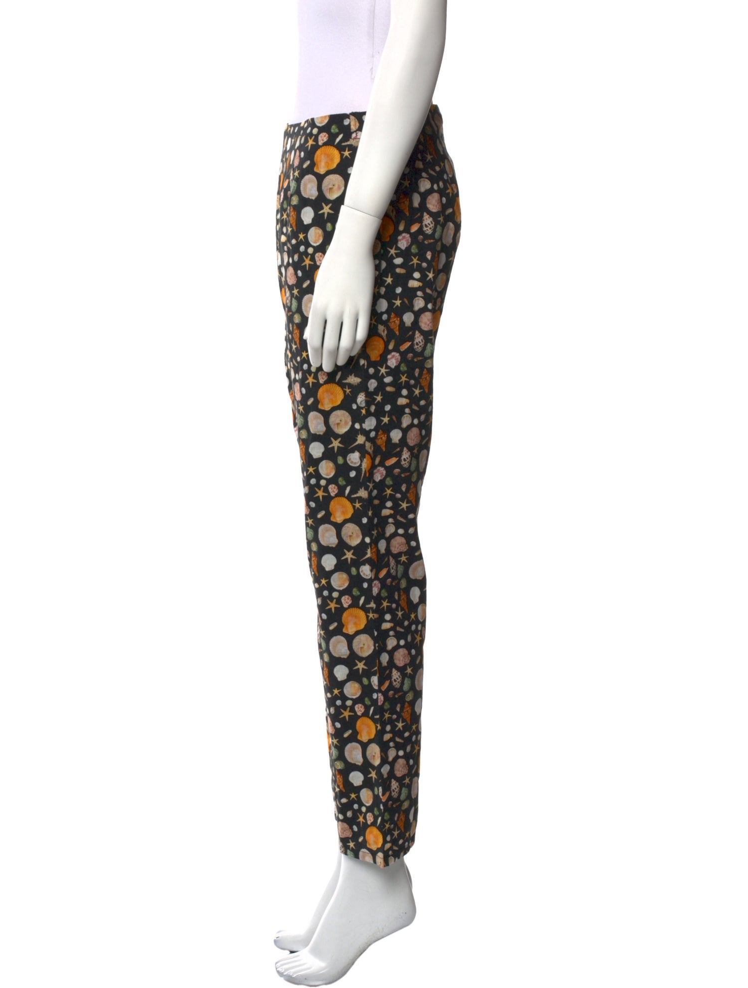 Rachel Antonoff Printed Straight Leg Pants