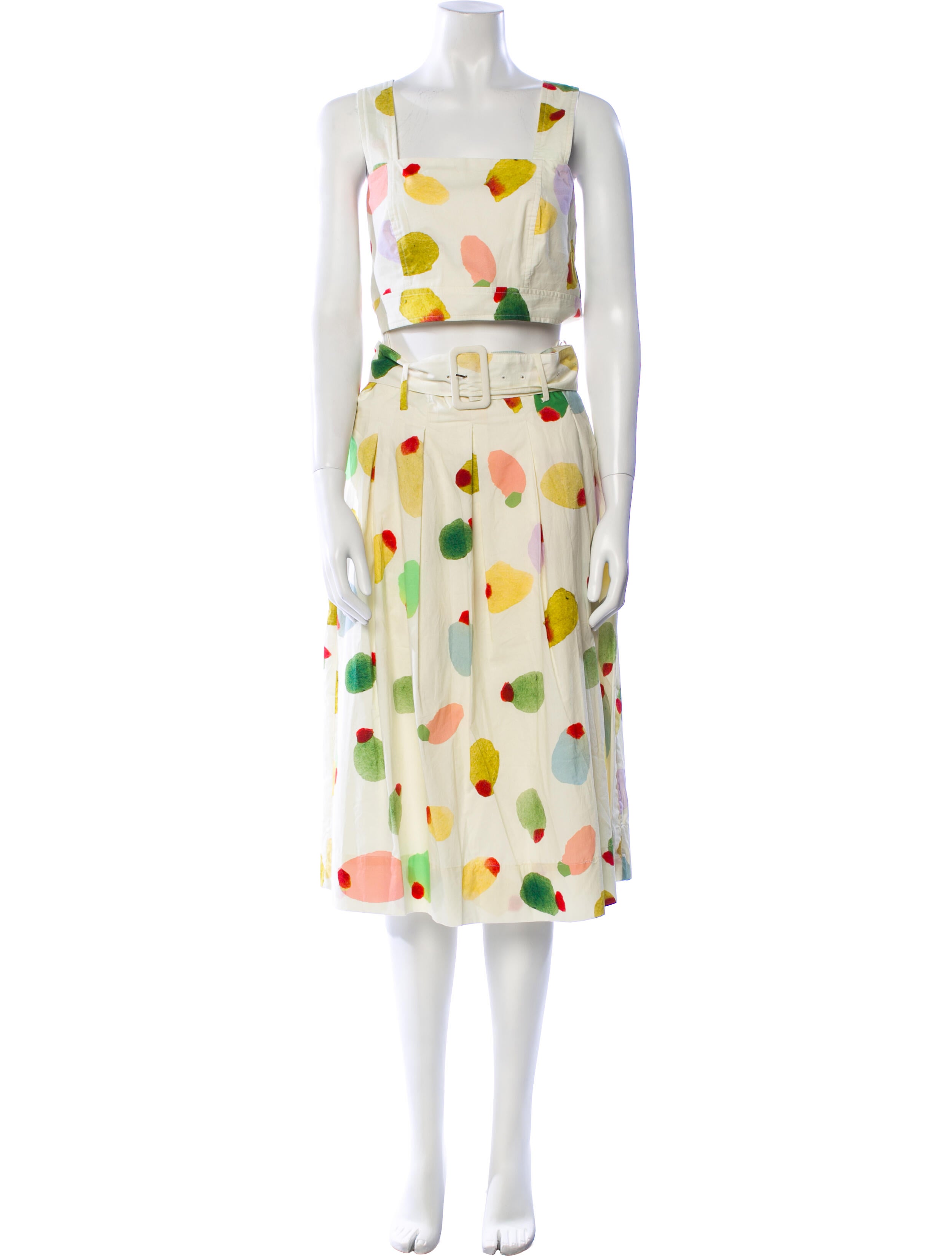 Rachel Antonoff Printed Skirt Set