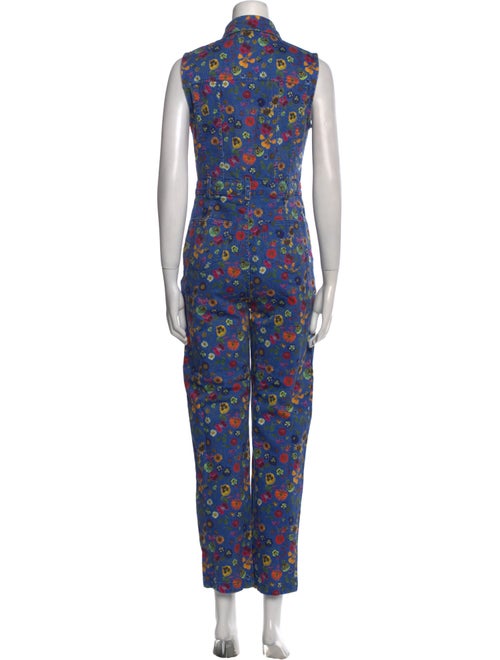 Rachel Antonoff Floral Print Jumpsuit