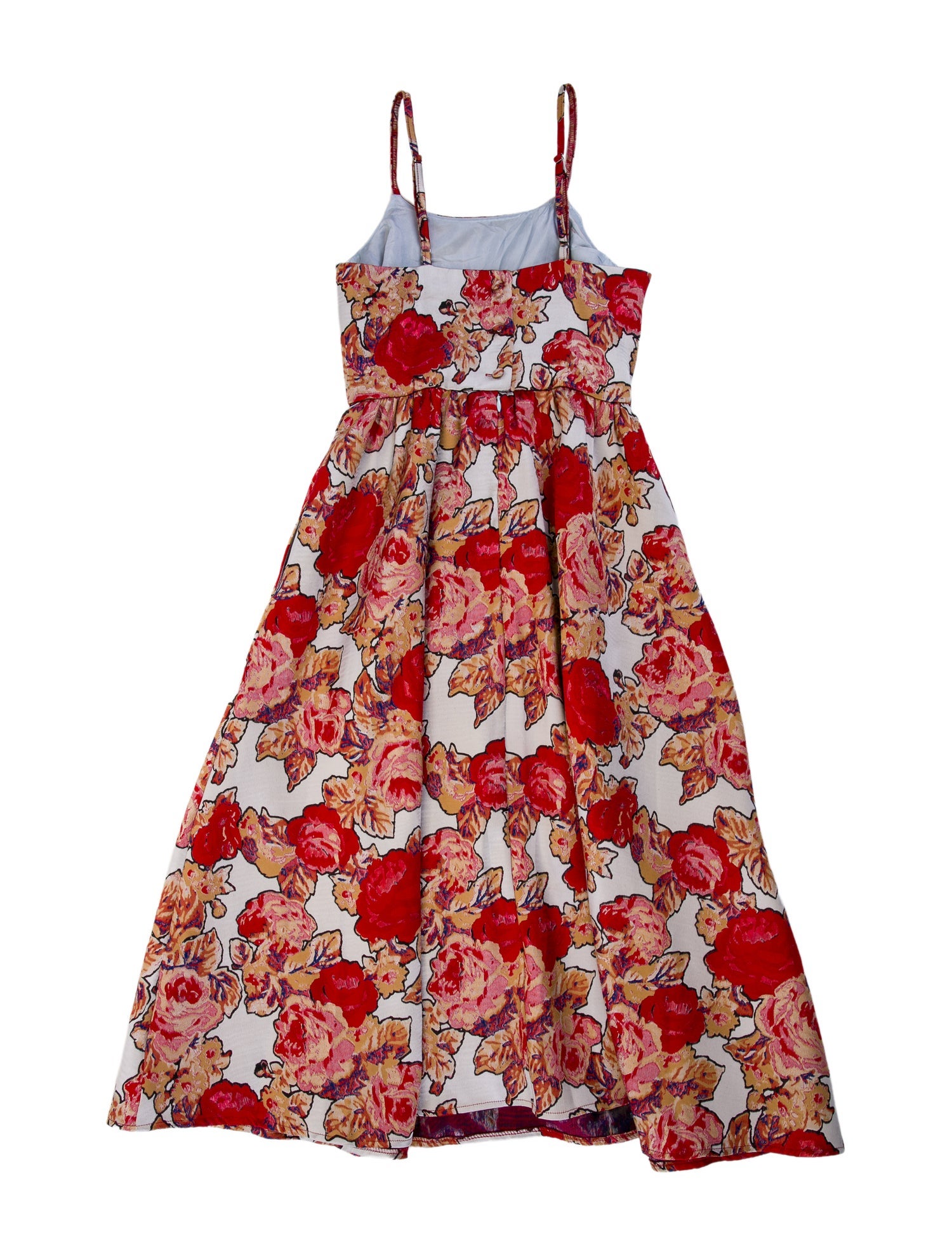 Rachel Antonoff Floral Print Midi Length Dress