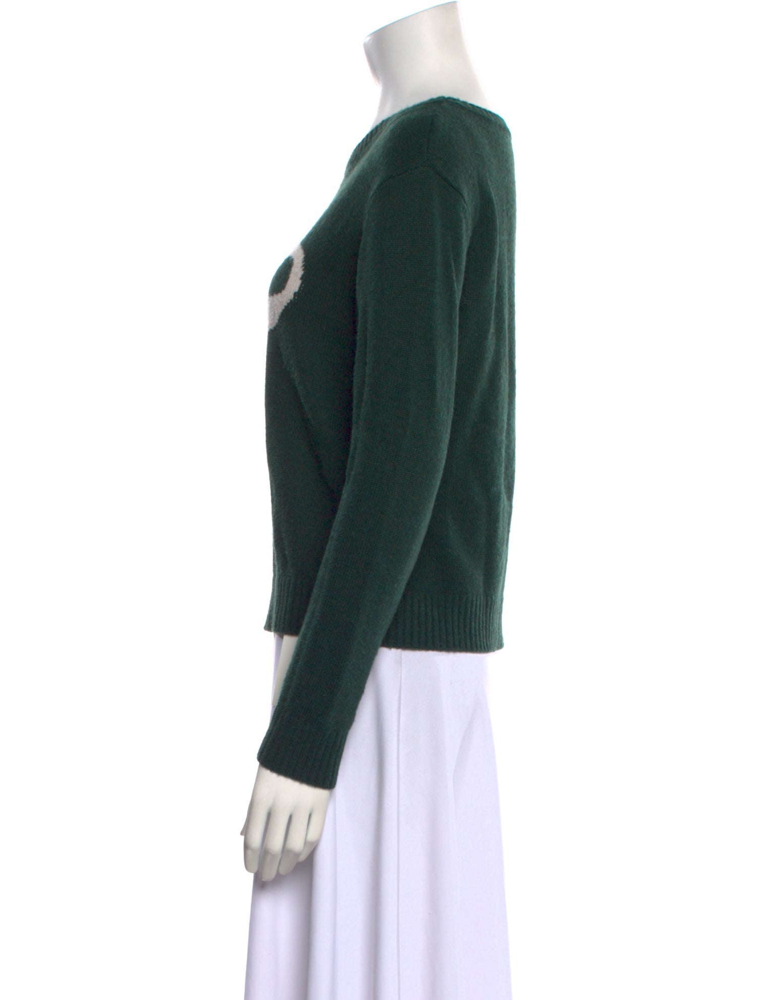 Rachel Antonoff Nylon Graphic Print Sweater