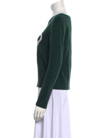 Rachel Antonoff Nylon Graphic Print Sweater